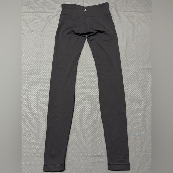 lululemon athletica Women’s Cotton 30” Black Low Rise Leggings Size 6 - Picture 7 of 9
